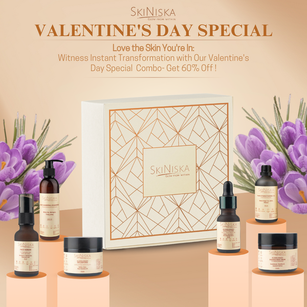 Valentine Day Special, Skin & Hair Care Unisex Kit (Pack of 6-for Oily Skin)