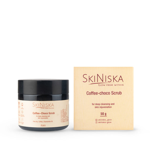 SKINISKA Coffee-Choco Scrub -  For Deep Cleansing And Skin Rejuvenation