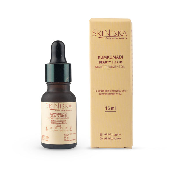 SKINISKA KumKumadi Beauty Exilir - Night Treatment Oil